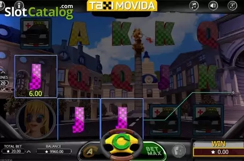 Скрин3. Taxi Movida слот