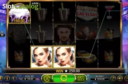 Скрин3. Vegas VIP Gold слот
