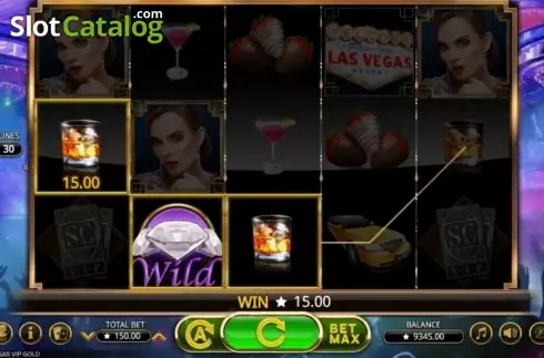 Скрин5. Vegas VIP Gold слот