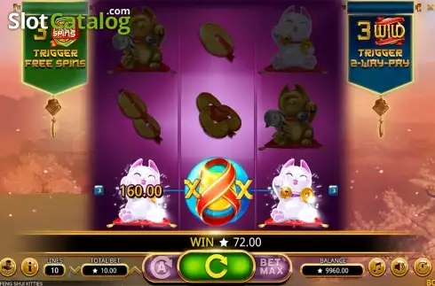 Скрин3. Feng Shui Kitties слот