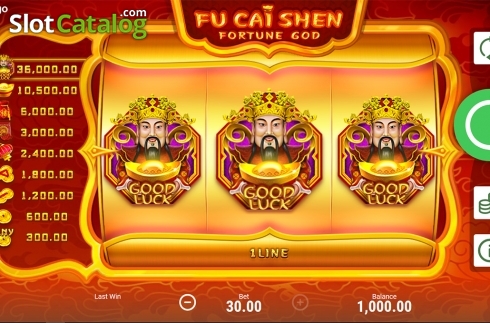 Скрин2. Fu Cai Shen слот
