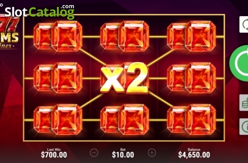 Скрин3. 777 Gems слот