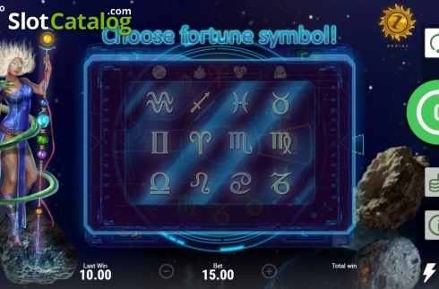 Скрин5. Zodiac (Booongo) слот