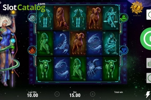 Скрин7. Zodiac (Booongo) слот