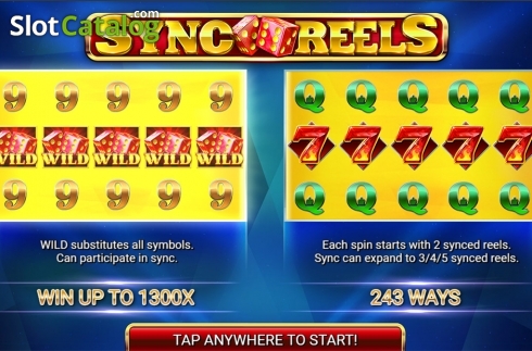 Скрин2. Sync Reels слот