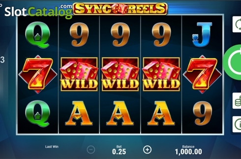 Скрин3. Sync Reels слот