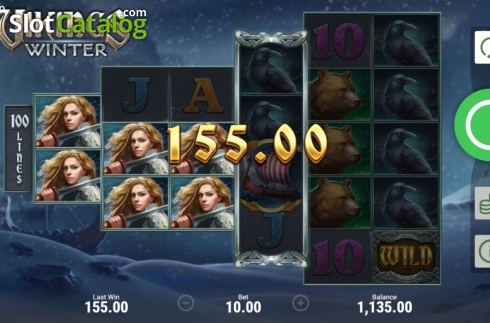 Скрин3. Vikings Winter слот