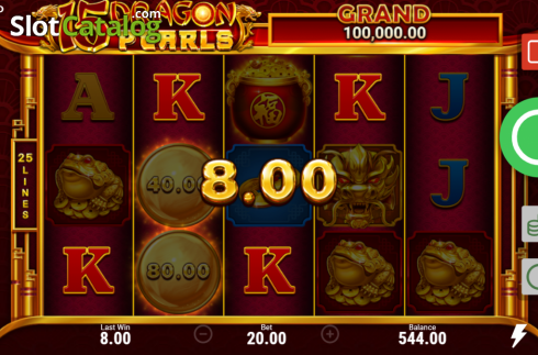 Скрин4. 15 Dragon Pearls слот