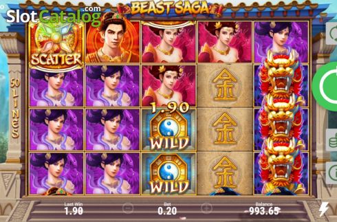 Скрин4. Beast Saga слот