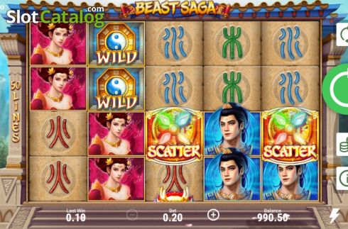 Скрин5. Beast Saga слот