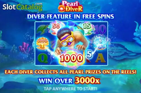 Скрин2. Pearl Diver слот