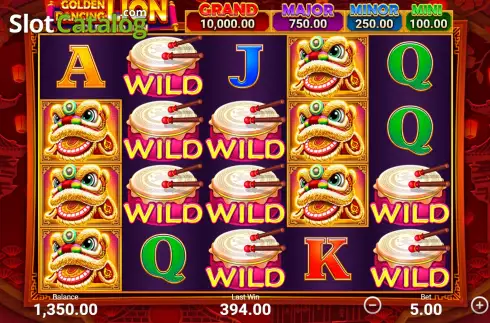 Скрин6. Golden Dancing Lion слот