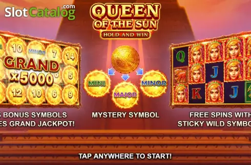 Скрин2. Queen of the Sun слот