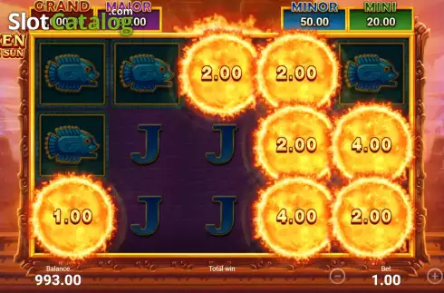 Скрин6. Queen of the Sun слот