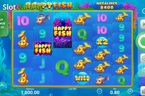 Скрин3. Happy Fish слот