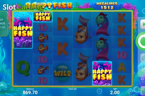 Скрин7. Happy Fish слот