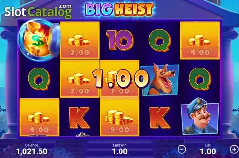 Скрин3. Big Heist слот