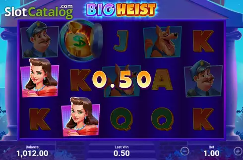 Скрин4. Big Heist слот