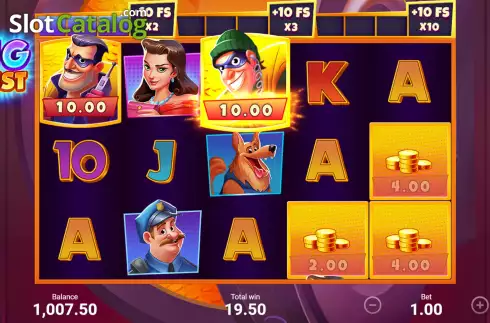Скрин9. Big Heist слот