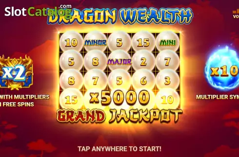 Скрин2. Dragon Wealth слот