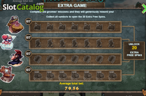 Скрин4. Gnomes' Gems слот