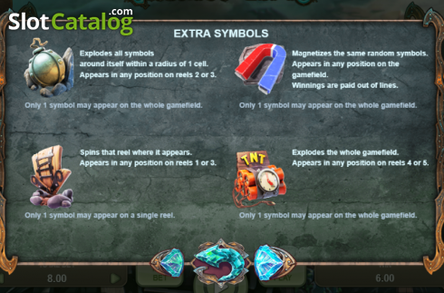 Скрин8. Gnomes' Gems слот