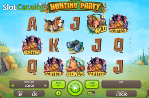 Скрин2. Hunting Party слот