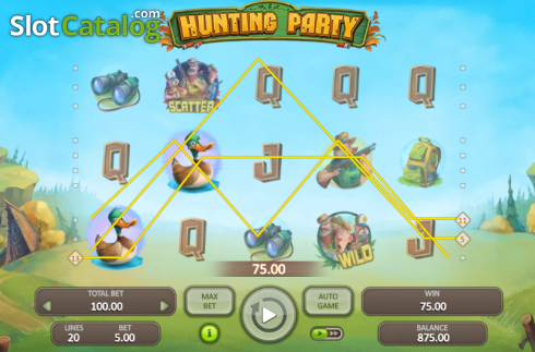 Скрин3. Hunting Party слот