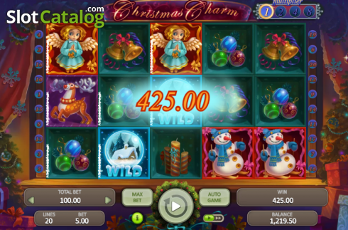 Скрин3. Christmas Charm слот