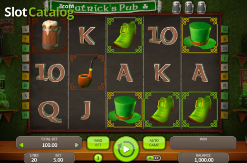 Скрин2. Patrick's Pub слот