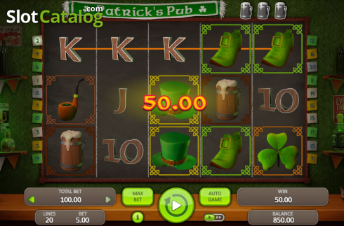 Скрин3. Patrick's Pub слот
