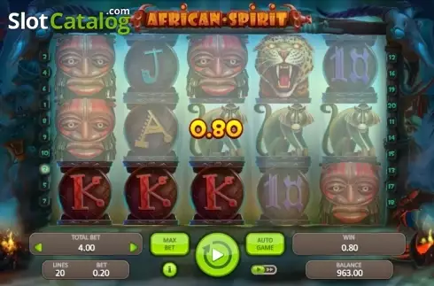 Скрин5. African Spirit (Booongo) слот