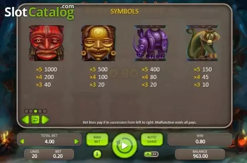 Скрин9. African Spirit (Booongo) слот