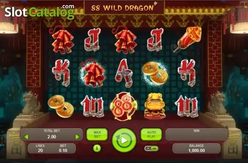 Скрин2. 88 Wild Dragon слот