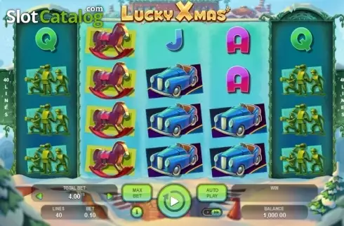 Скрин2. Lucky Xmas слот