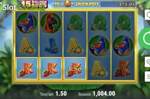 Скрин5. 15 Golden Eggs слот