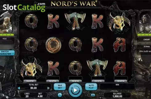 Скрин2. Nord's War слот