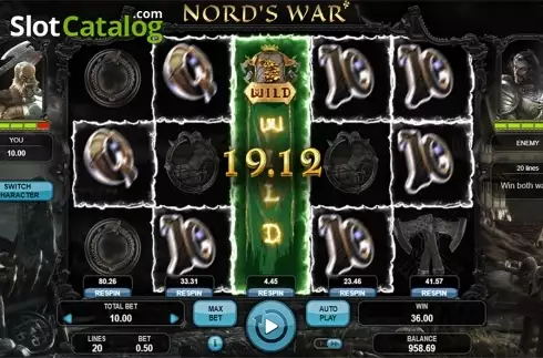 Скрин9. Nord's War слот