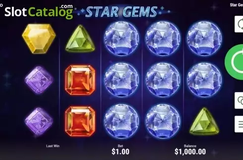 Скрин2. Star Gems (Booongo) слот