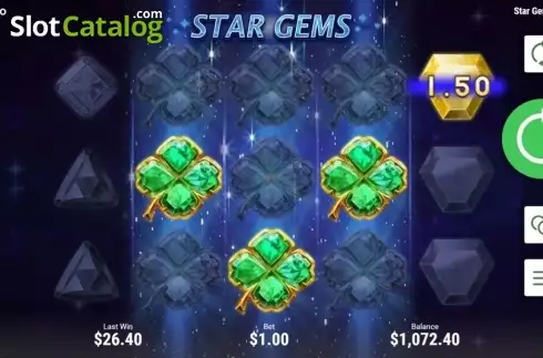 Скрин4. Star Gems (Booongo) слот