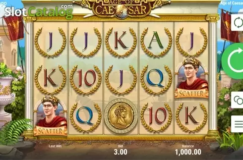 Скрин2. Age of Caesar (Booongo) слот