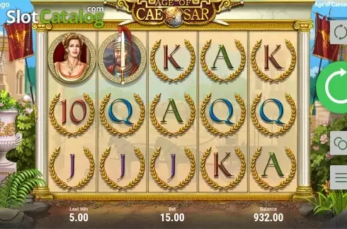 Скрин5. Age of Caesar (Booongo) слот