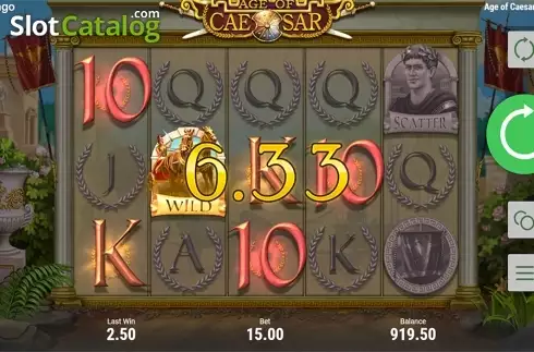 Скрин6. Age of Caesar (Booongo) слот