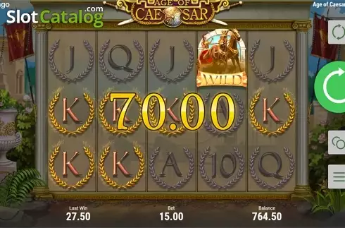 Скрин7. Age of Caesar (Booongo) слот