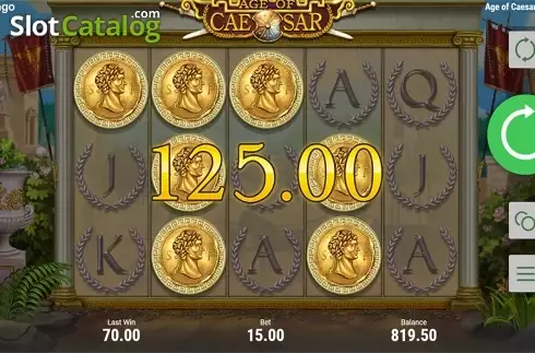Скрин8. Age of Caesar (Booongo) слот