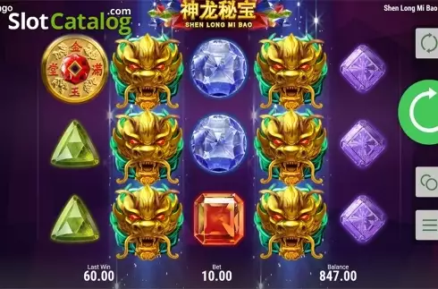 Скрин8. Shen Long Mi Bao слот