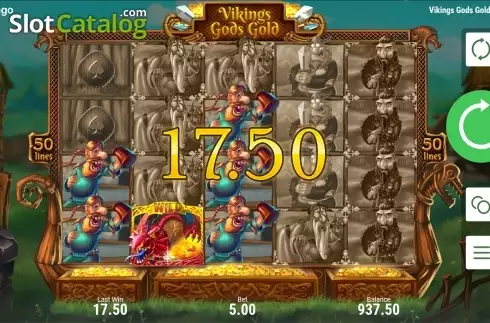 Скрин4. Viking's Gods Gold слот