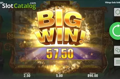 Скрин5. Viking's Gods Gold слот