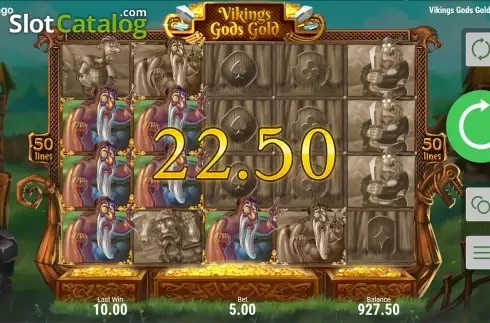 Скрин6. Viking's Gods Gold слот