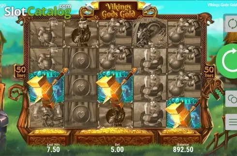 Скрин7. Viking's Gods Gold слот